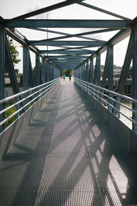 View of footbridge