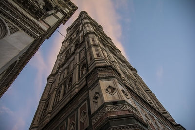 Low angle view of historical building against sky