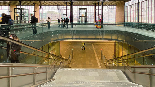 Interior of building