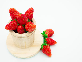 Close-up of strawberries