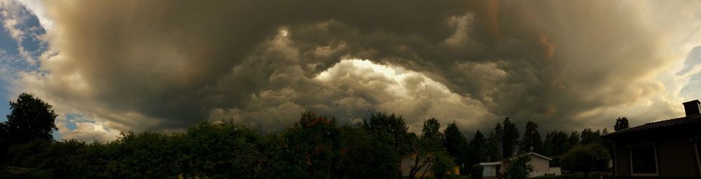 Scenic view of cloudy sky