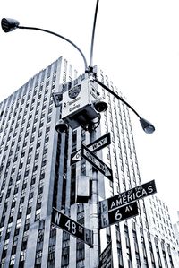 Low angle view of building against clear sky