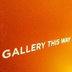 Close-up of text on wall