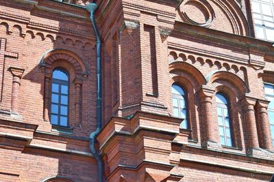 Low angle view of historic building