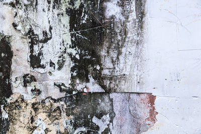 Full frame shot of weathered wall