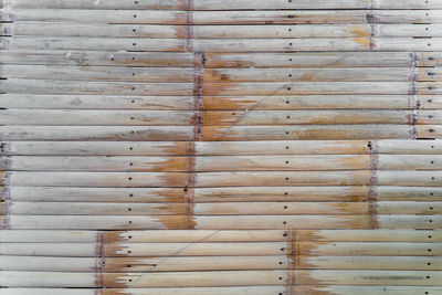 Full frame shot of wooden plank