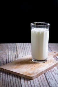 Close-up of drink on table