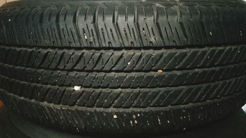 Full frame shot of tire