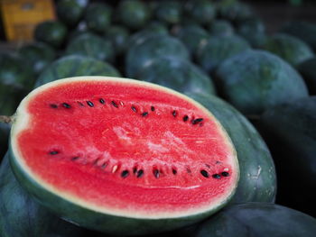 Full frame shot of watermelons