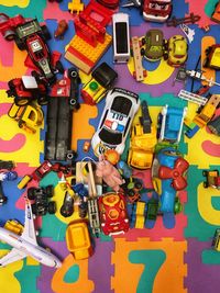 Close-up of toys toy