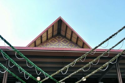 Low angle view of built structure