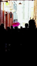 Buildings in the background