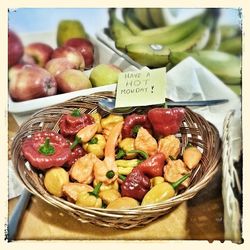 Close-up of vegetables