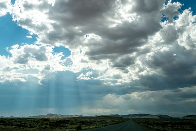 Panoramic view of landscape against sky