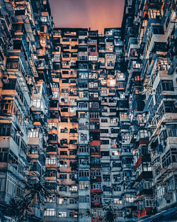 Full frame shot of residential building against sky