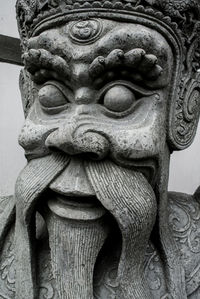 Low angle view of buddha statue