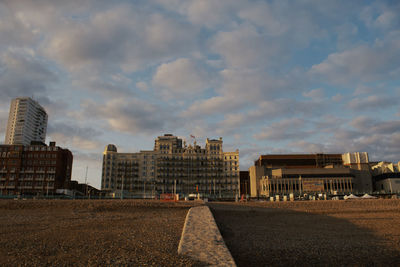 South-end-on-sea during golden hour