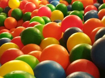 Full frame shot of multi colored candies