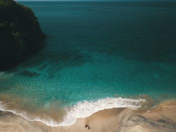 Aerial view of beach