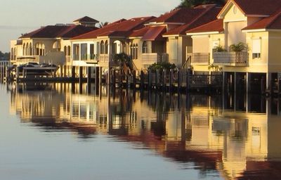 Built structures in water