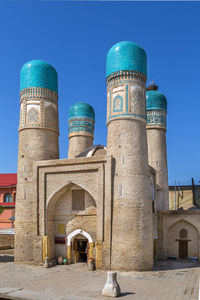 Low angle view of old ruins