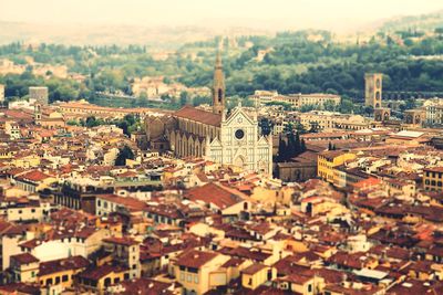 Aerial view of cityscape