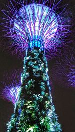 View of illuminated ferris wheel