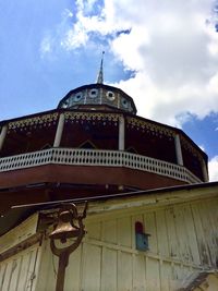 Low angle view of a temple