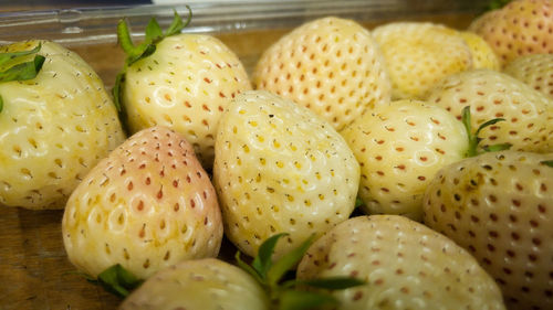 Close-up of strawberries
