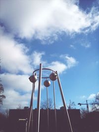 Low angle view of cloudy sky