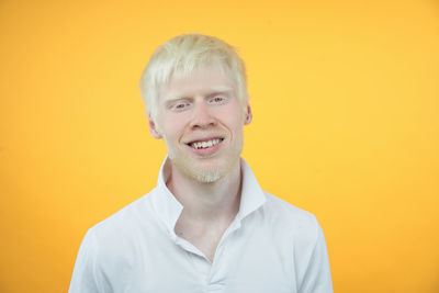 Portrait of a smiling young man