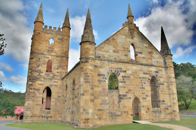 View of historical building against sky