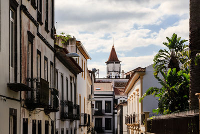 View of buildings in city