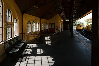 Interior of building