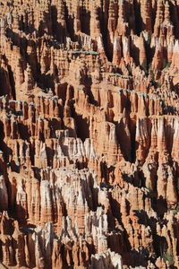 Full frame shot of rock formation