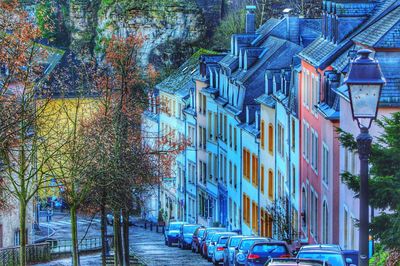 View of buildings in city