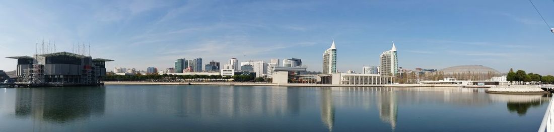 River with buildings in background