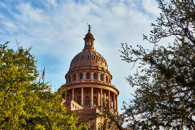 Low angle view of congress building against sky