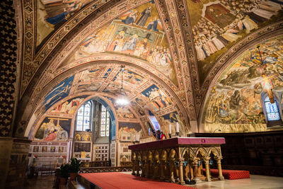 Interior of cathedral