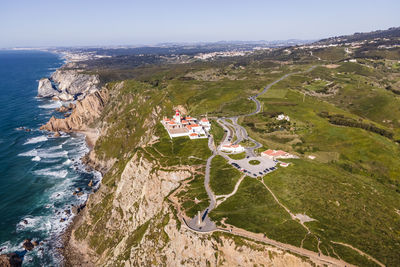 Aerial view of