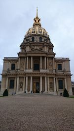 Low angle view of historical building in front of historical building