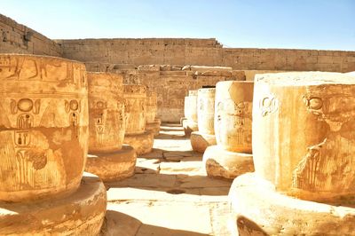 Ruins of a temple