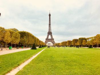 View of tower in park