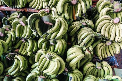 Full frame shot of fruits for sale at market stall