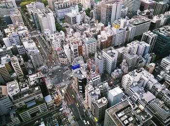 Aerial view of cityscape