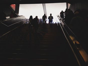 Low angle view of staircase