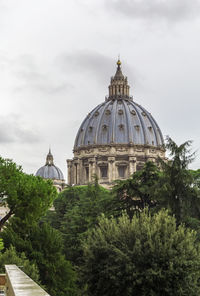 View of cathedral and buildings against sky