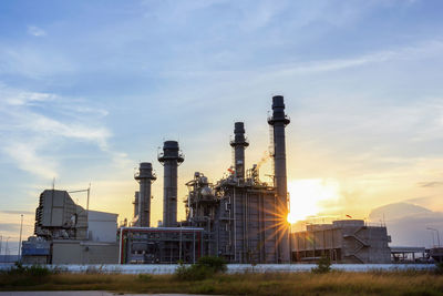 Gas turbine electric power plant in thailand