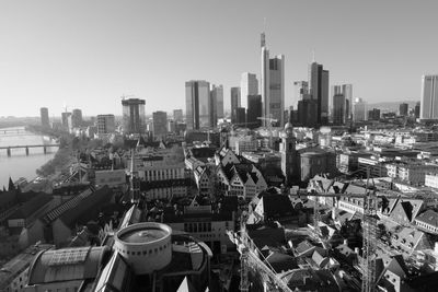 Aerial view of cityscape