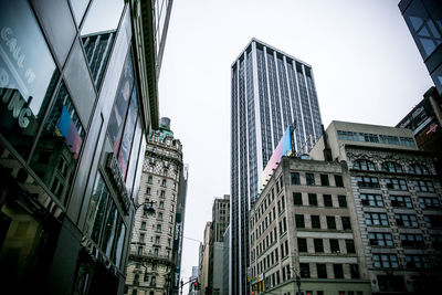 Low angle view of modern building